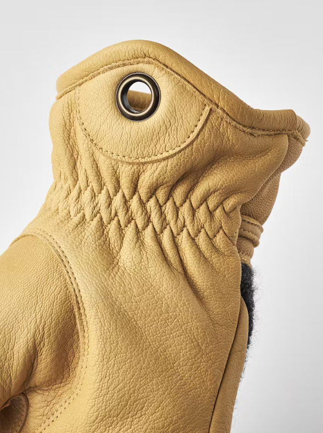 Hestra Daniel Skinnhanske M/Ull Gul