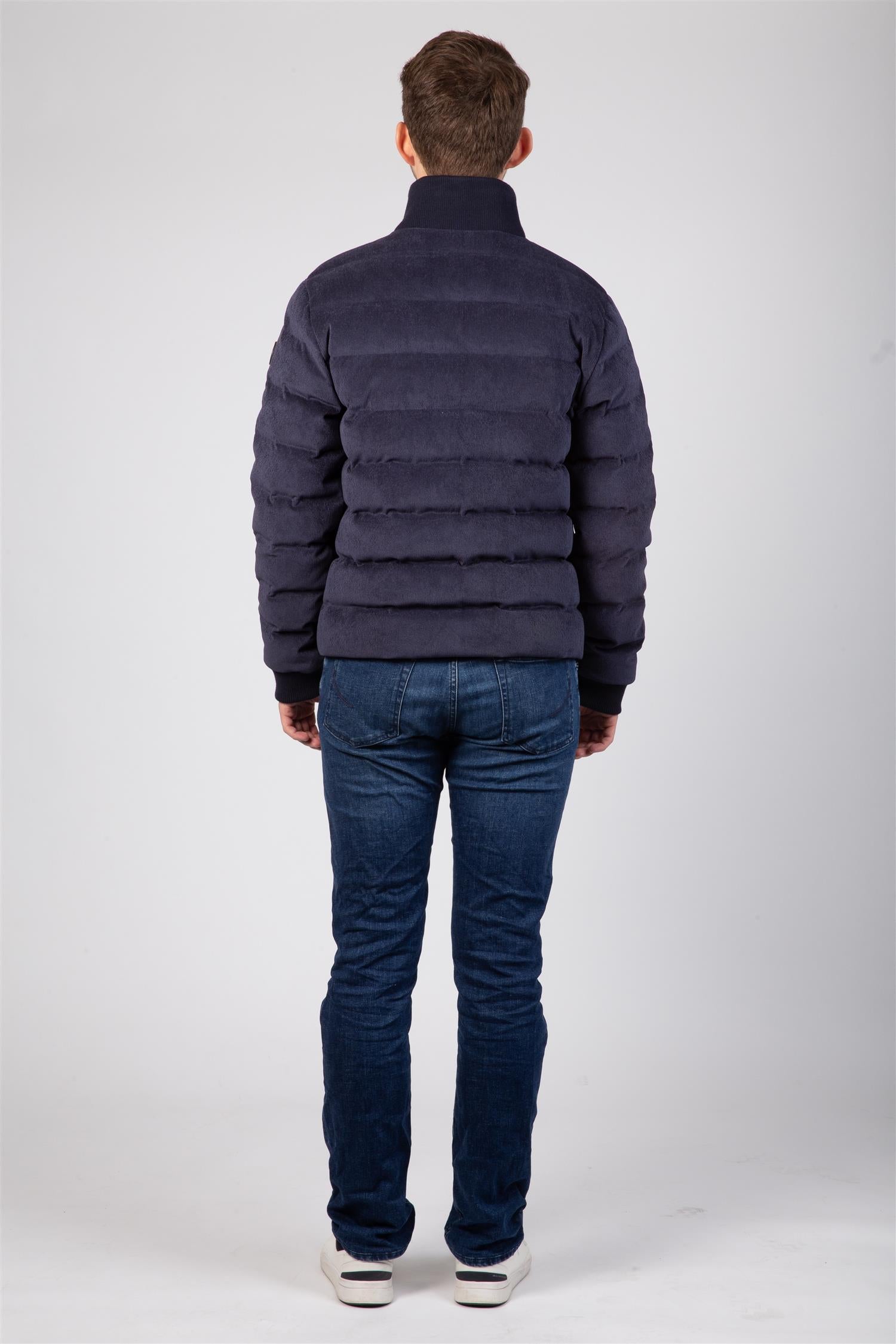 Monel Jacob Dunjakke Kordfløyel Marine