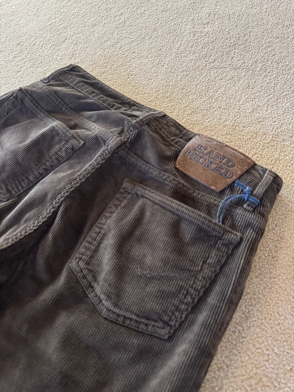 HandPicked Ravello Cord 5-Pocket Brun