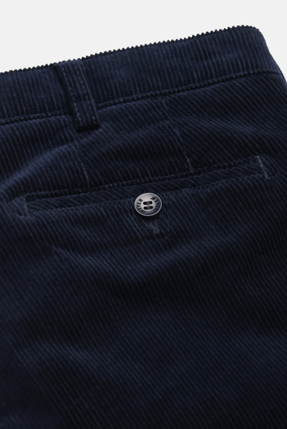 Meyer Active Chinos Kordfløyel Bomull Marine
