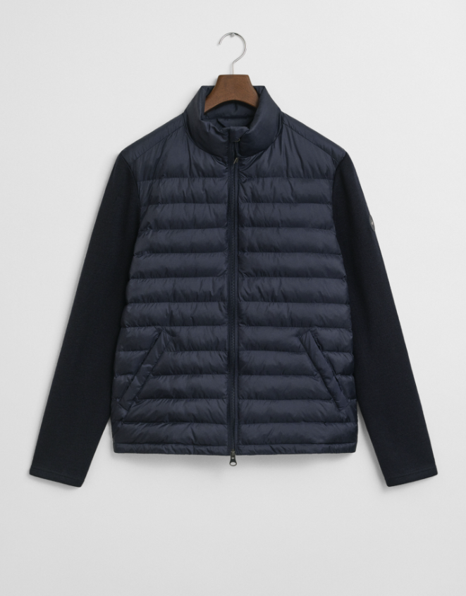 Gant Mixed Media Ytterjakke Marine