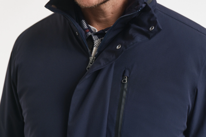 Gant Parkas 3/4 Lengde Marineblå