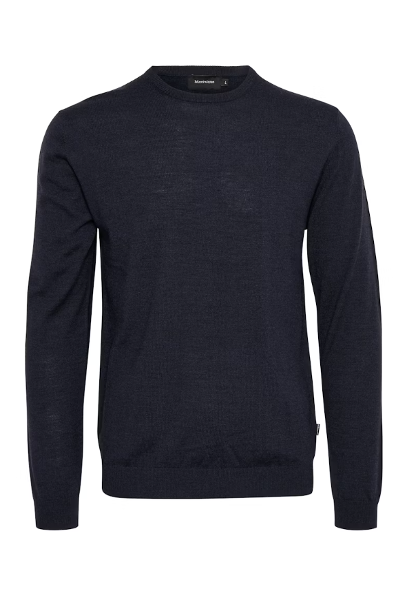 Matinique Margrate R-Hals Merino Marine