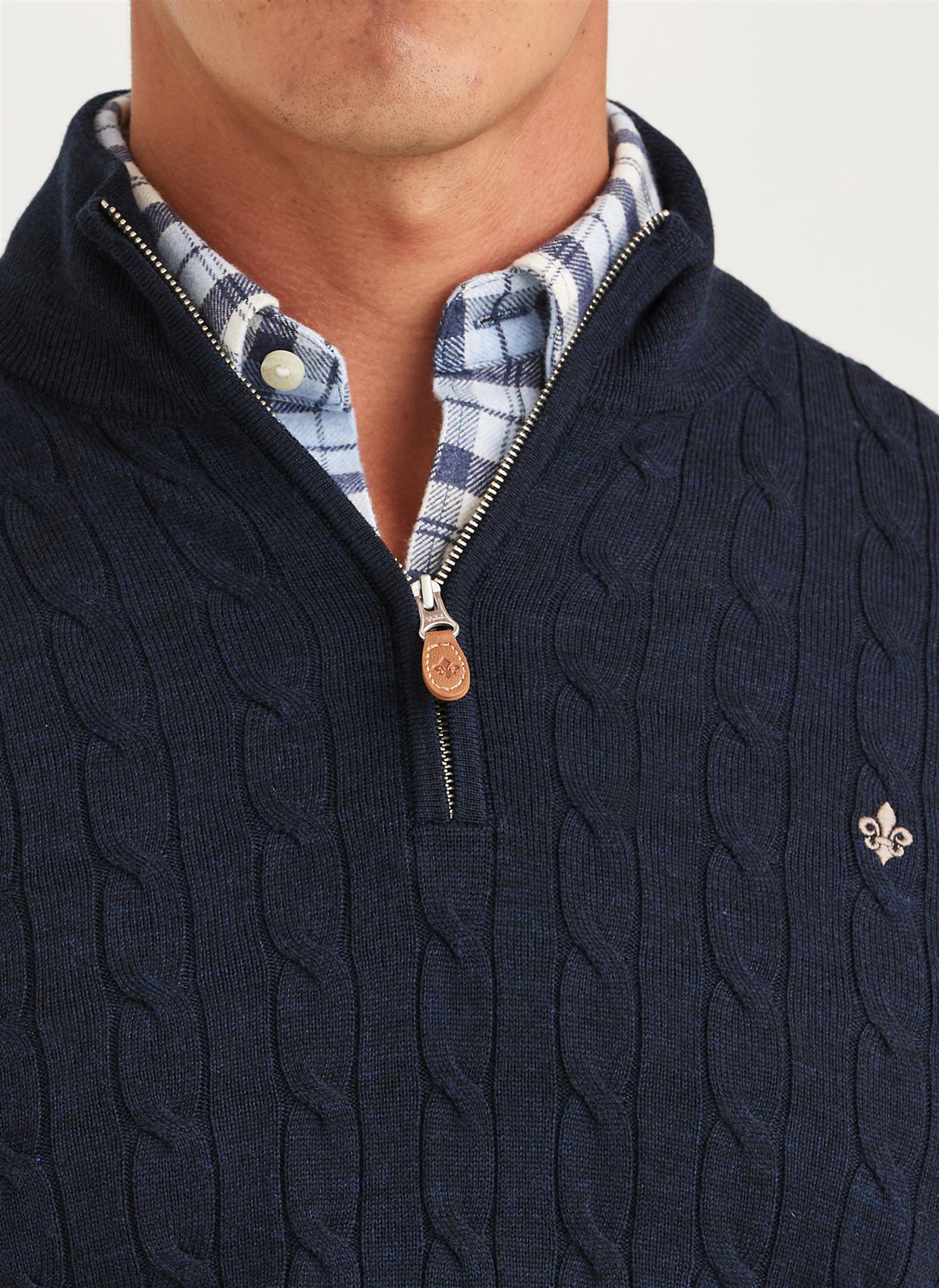 Morris Cable John Zip Merino Marine