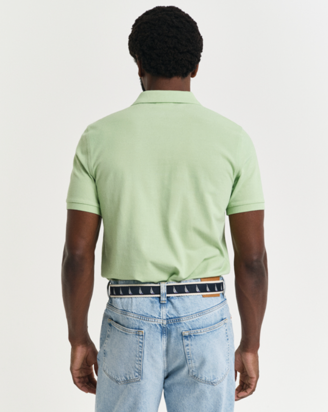 Gant Original Pique Bomull Grønn