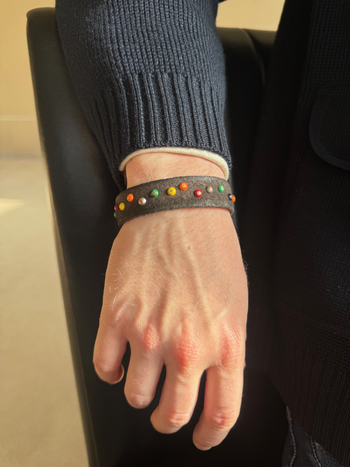 Alberto Luti Western Armbånd Small Stone Multicolor