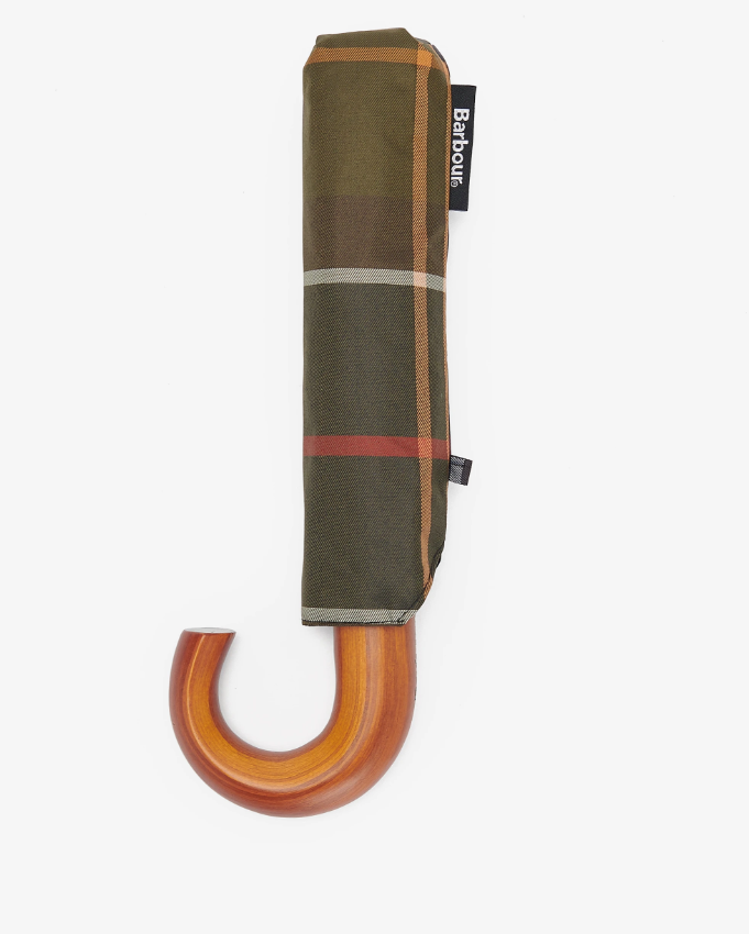 Barbour Tartan Mini Paraply