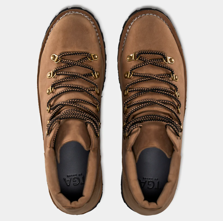 TGA Hiking Boots Nubuck Lys Brun