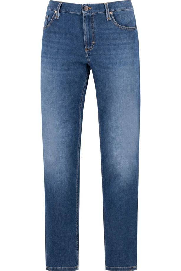Alberto Jeans PIPE Laser Denim Blå
