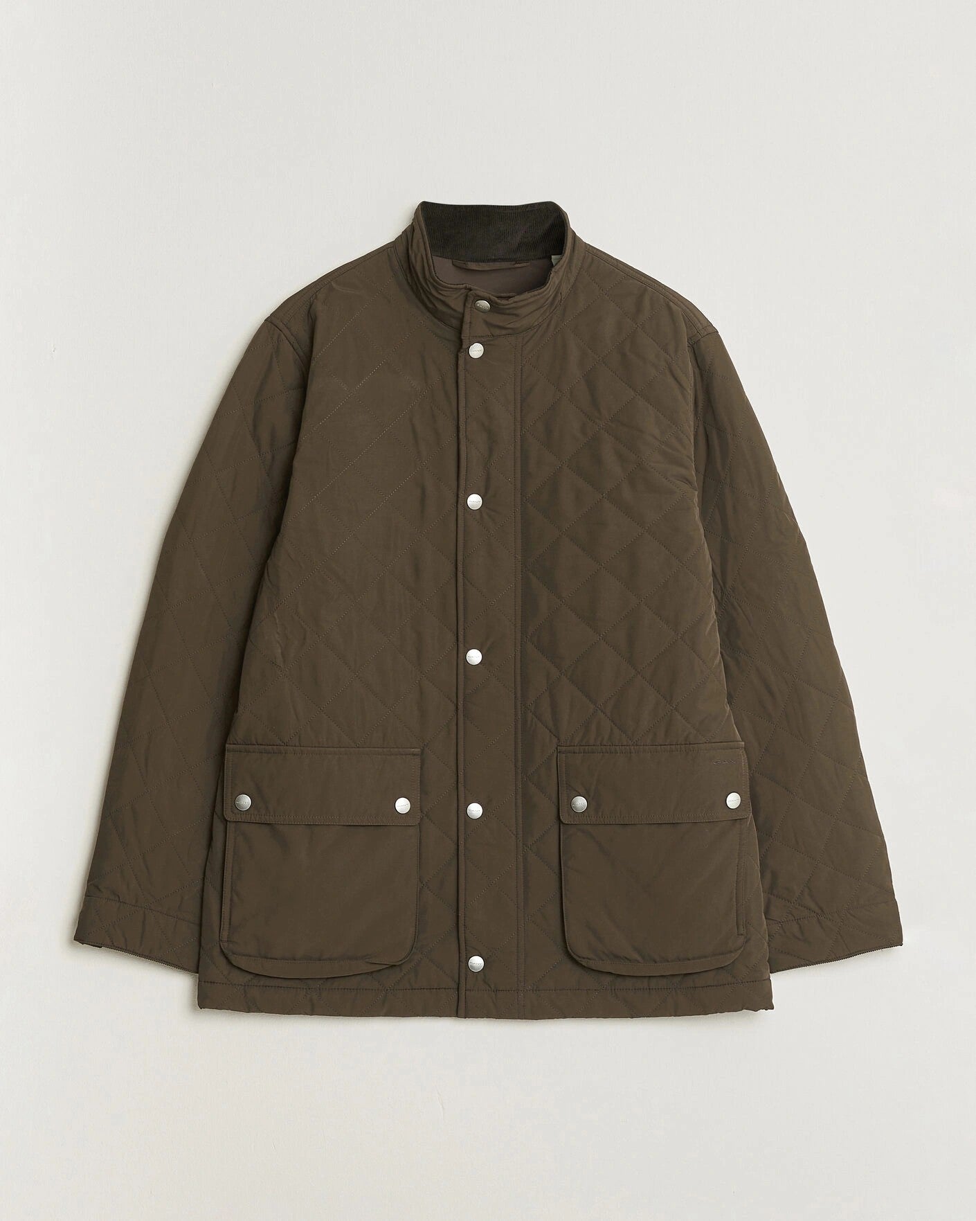 Gant Quilted Mid Jakke Brun