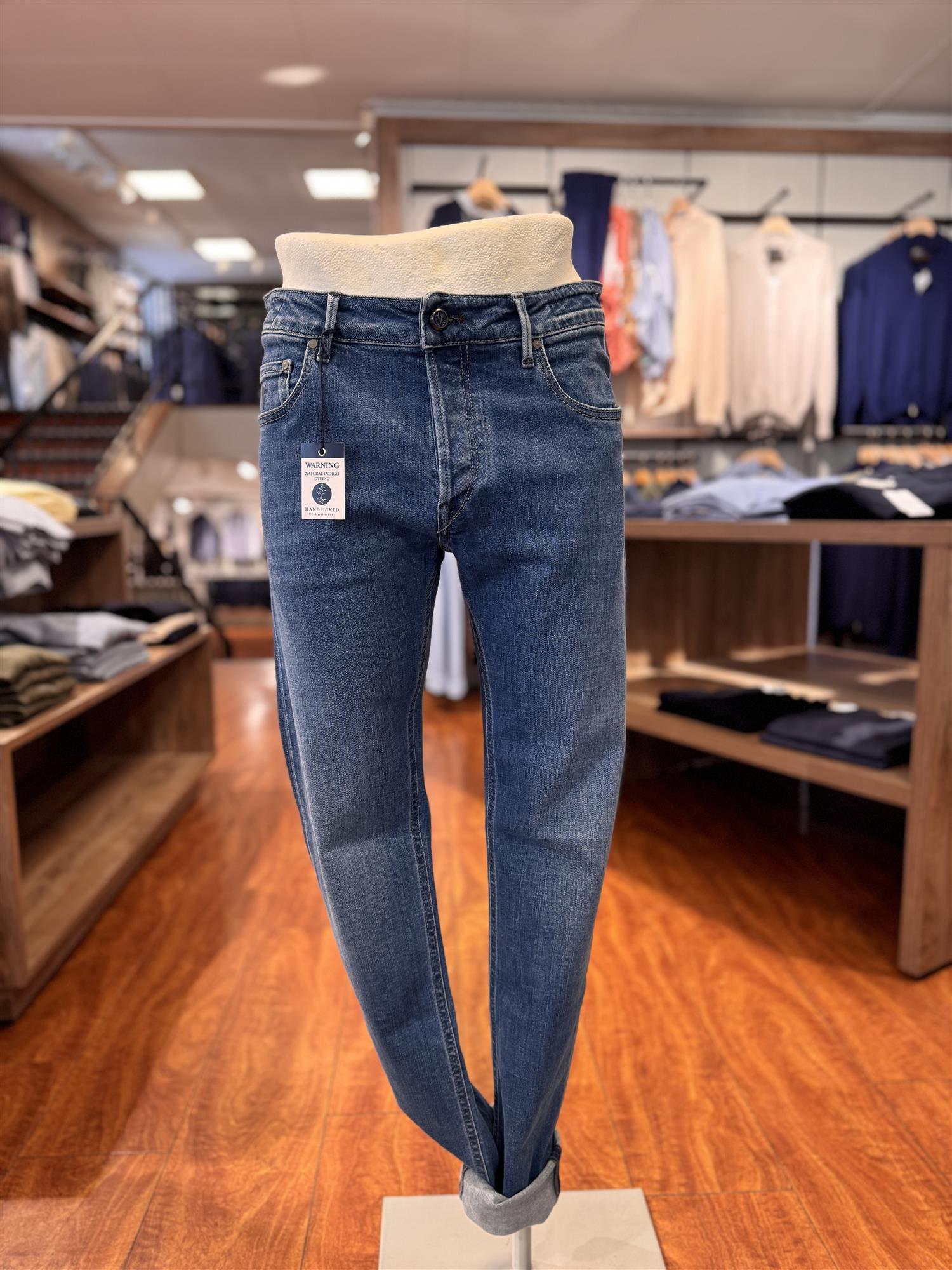 HandPicked Ravello Jeans Lys Blå