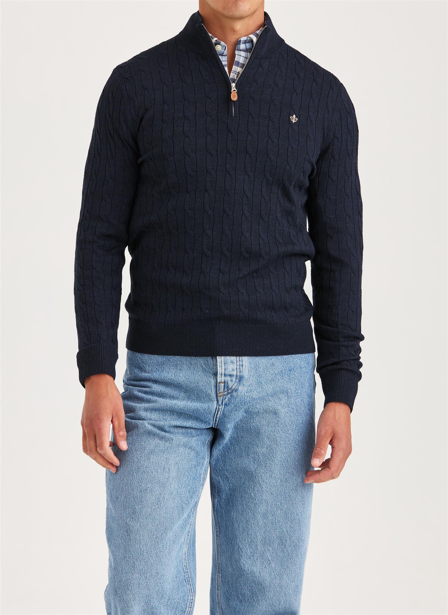 Morris Cable John Zip Merino Marine