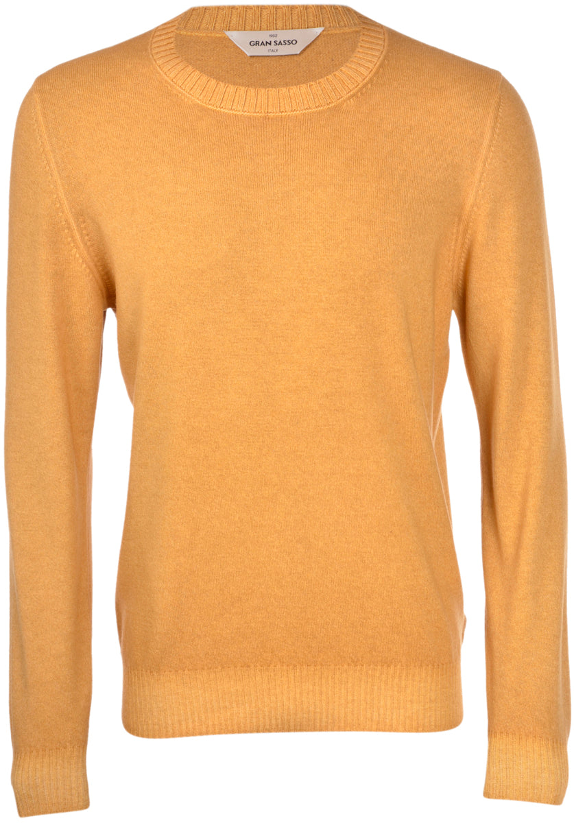Gran Sasso Genser Pullover Ull/Kashmir Oker