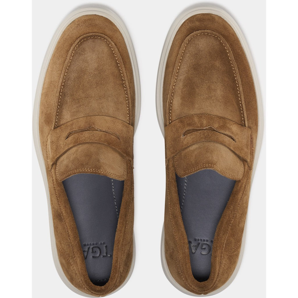 TGA Loafer Semsket Lysebrun