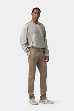 MMX Lupus Chinos Slim Bomull Mørkebeige