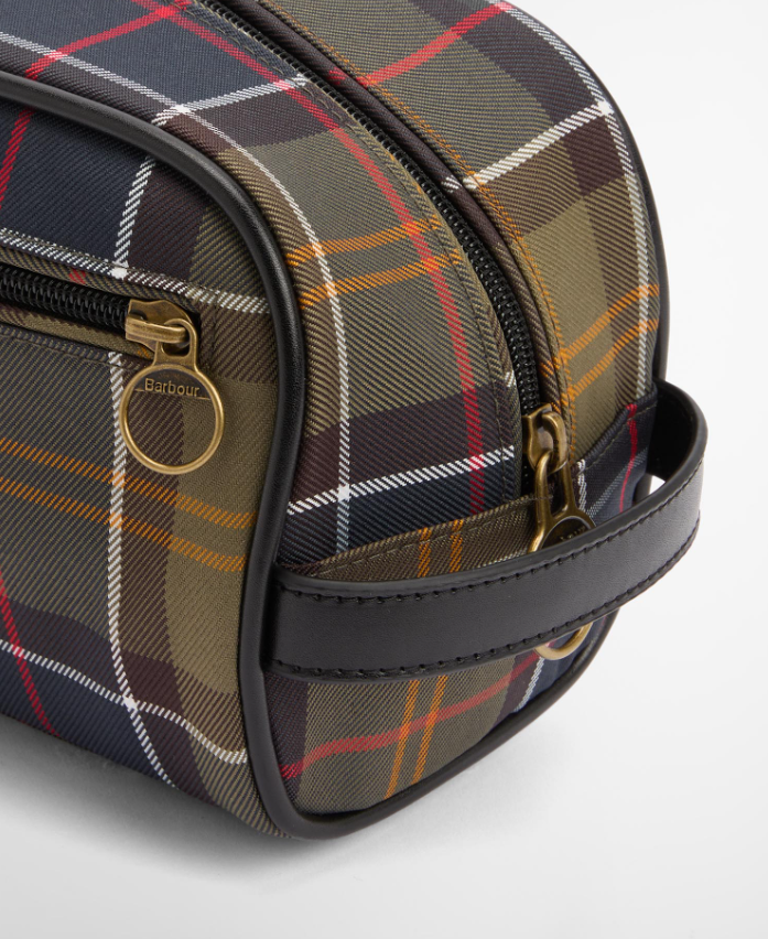 Barbour Tartan Washbag