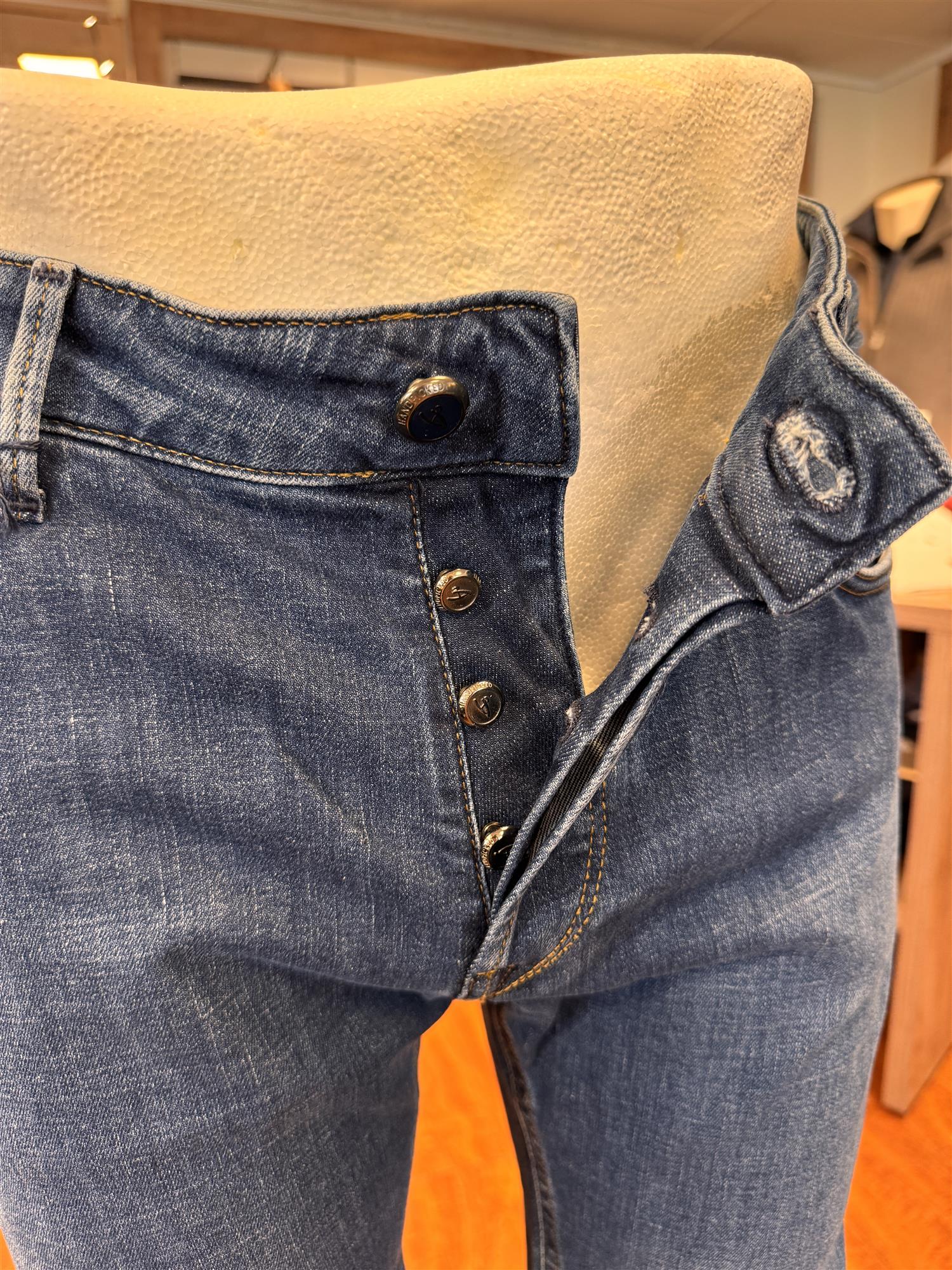 HandPicked Ravello Jeans Vasket Mellomblå