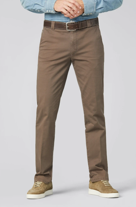 Meyer Chinos Roma Bomull Brun