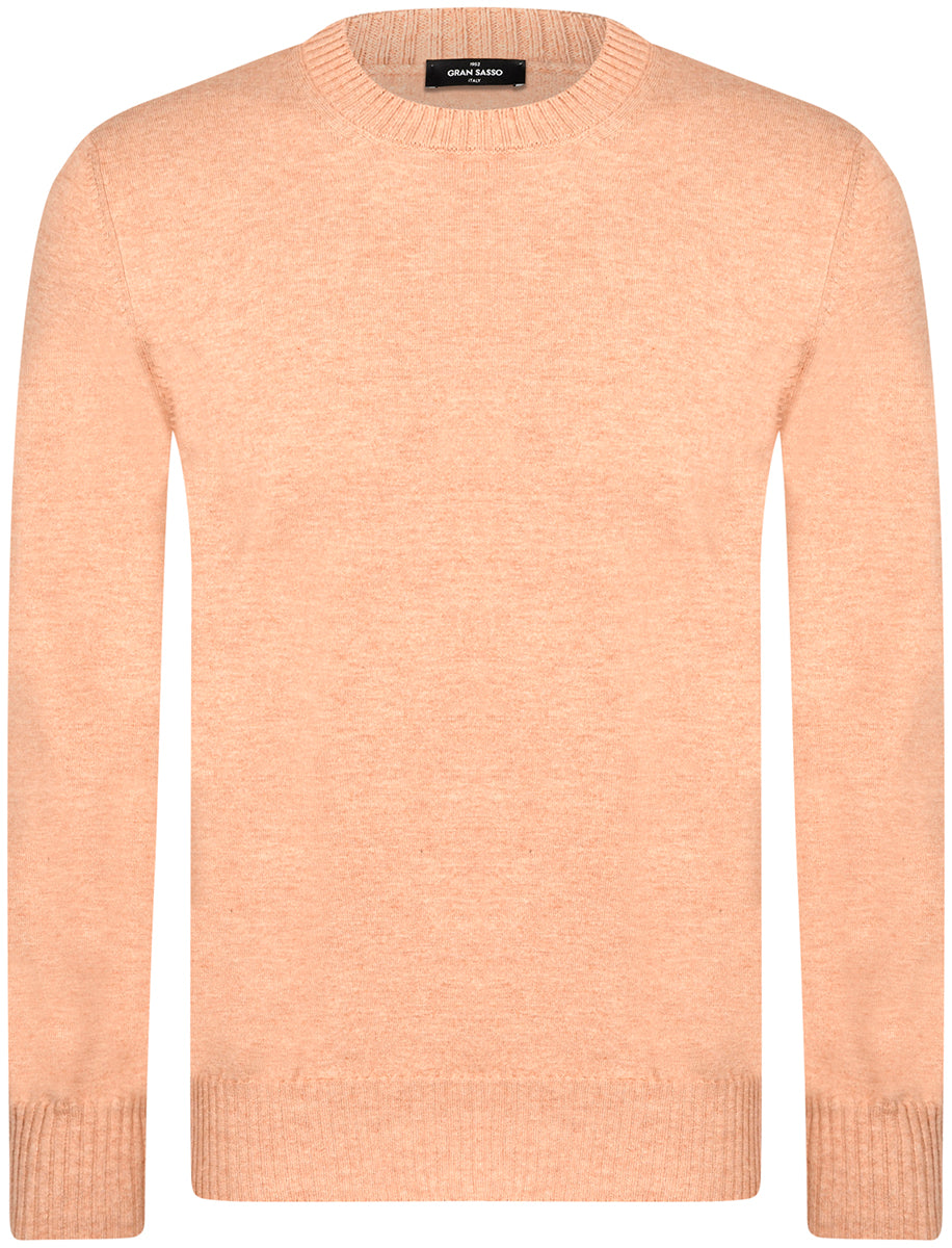 Gran Sasso Genser Tynn Bomull/Kashmir Oransje