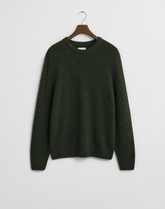 Gant Donegal R-hals Ullblanding Grønn