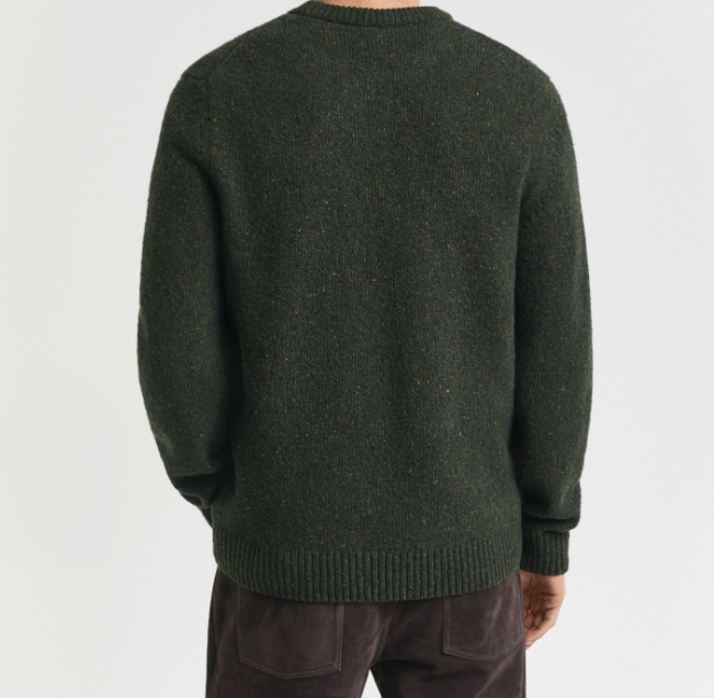 Gant Donegal R-hals Ullblanding Grønn