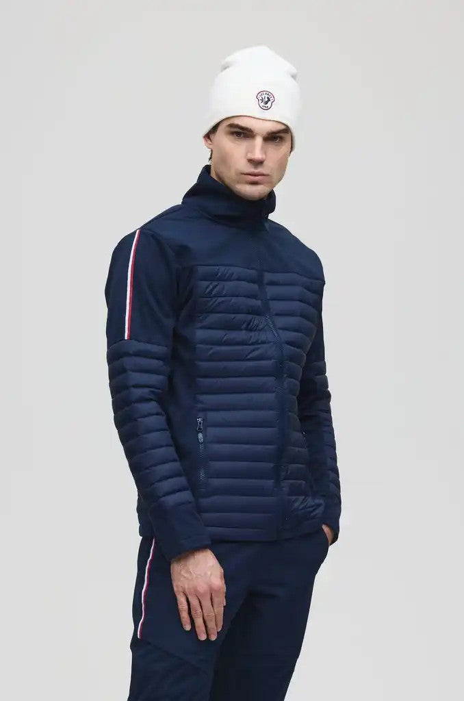 Les Arcs Matheo Hybrid Jakke Marine