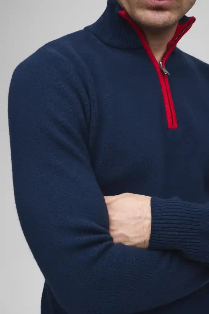 Les Arcs Kyle Half Zip Marine