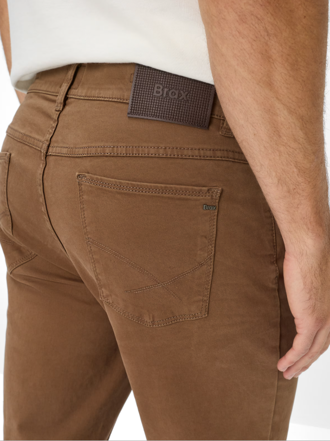 Brax Marathon Cadiz 5-Pocket Bomull Brun