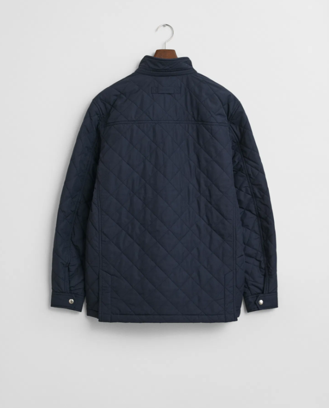 Gant Quilted Windcheater Ytterjakke Marine
