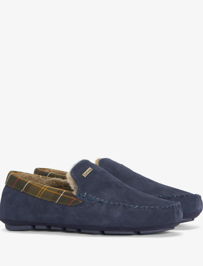 Barbour Monty Moccasin Tøffel Blå