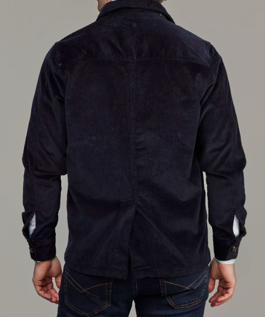 Hansen & Jacob Corduroy Overshirt Marine