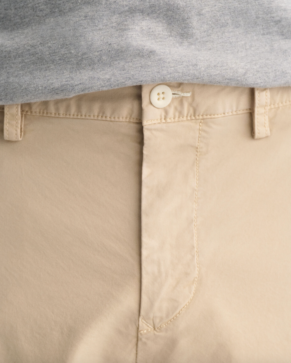 Gant Sunfaded Shorts Kremhvit gylf