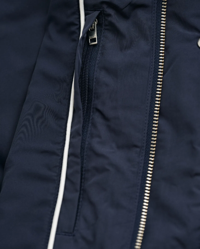Gant Quilted Windcheater Ytterjakke Marine