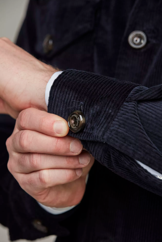 Hansen & Jacob Corduroy Overshirt Marine