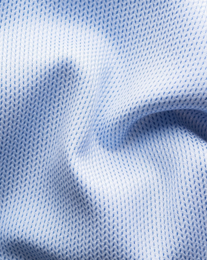 Eton Skjorte Contemporary Spettet Lyseblå