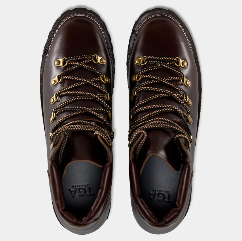 TGA Hiking Boots Polert Kalveskinn Brun