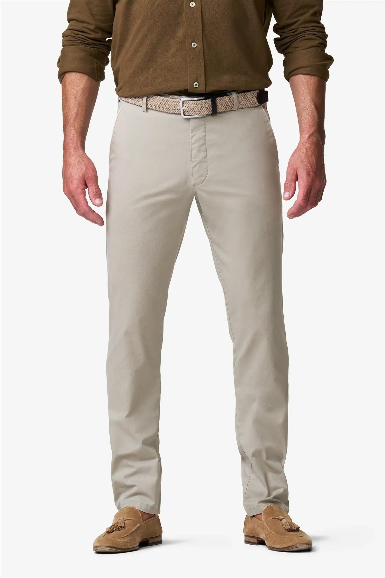 Meyer Chinos New York Bomull Beige