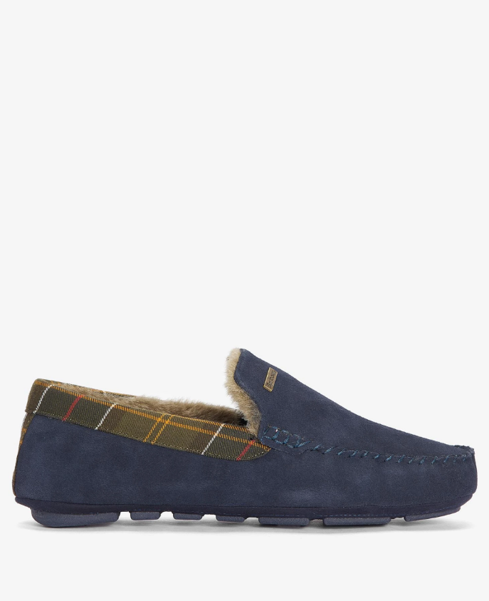 Barbour Monty Moccasin Tøffel Blå