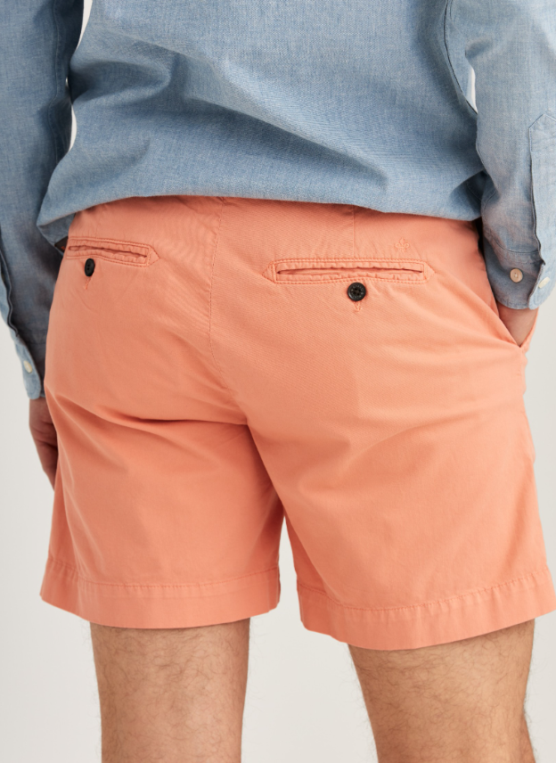 Morris Jeffrey Chino Shorts Bomull Oransje