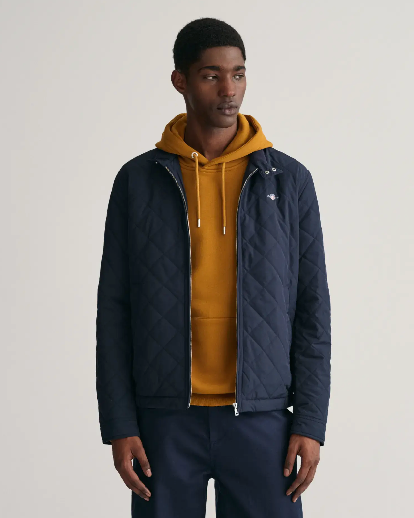 Gant Jakke Quiltet Marine