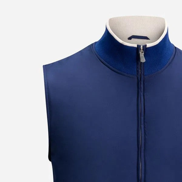 Gran Sasso Giubbino Vest Mellomblå