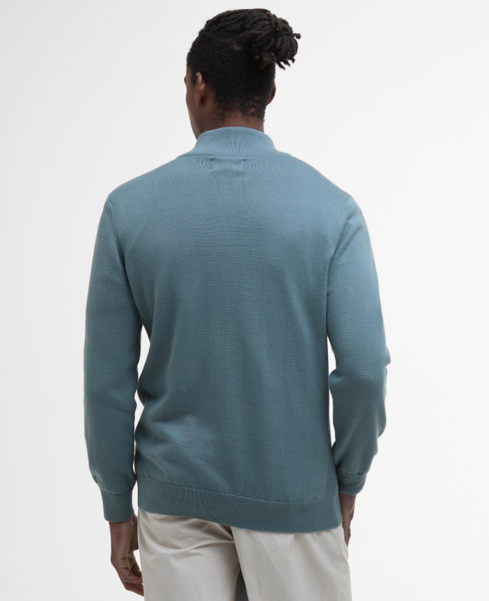 Barbour Half Zip Bomull Turkis