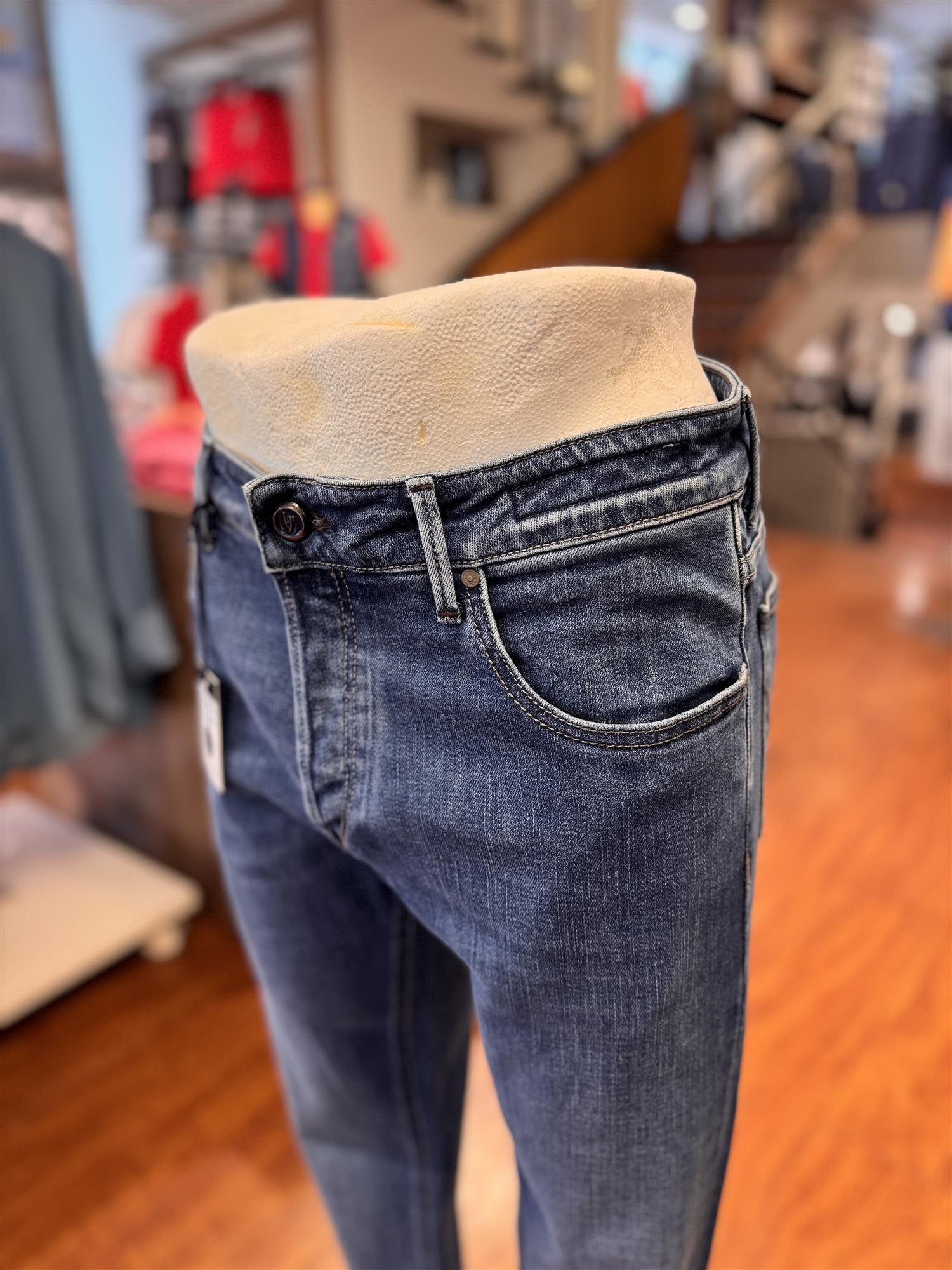 HandPicked Ravello Jeans Lys Blå