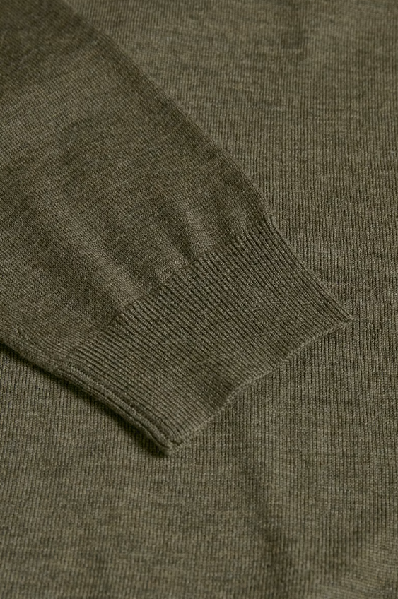 Matinique Margrate R-Hals Merino Mørk Grønn