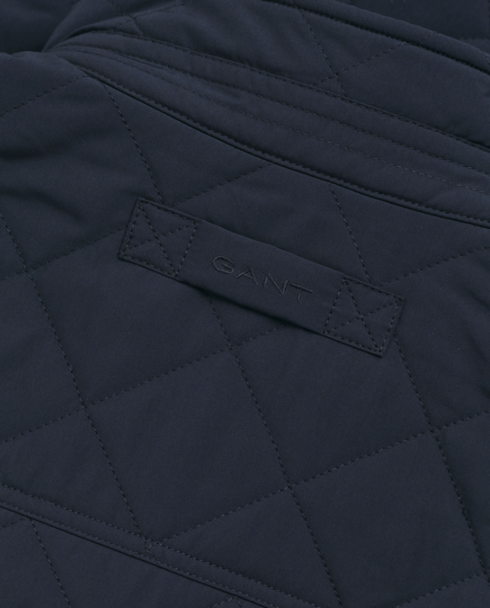 Gant Quilted Windcheater Vest Marine