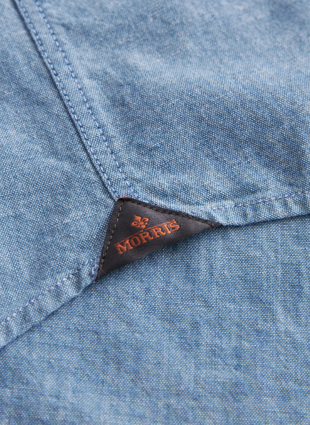 Morris Chambray Shirt Slim Fit Blå