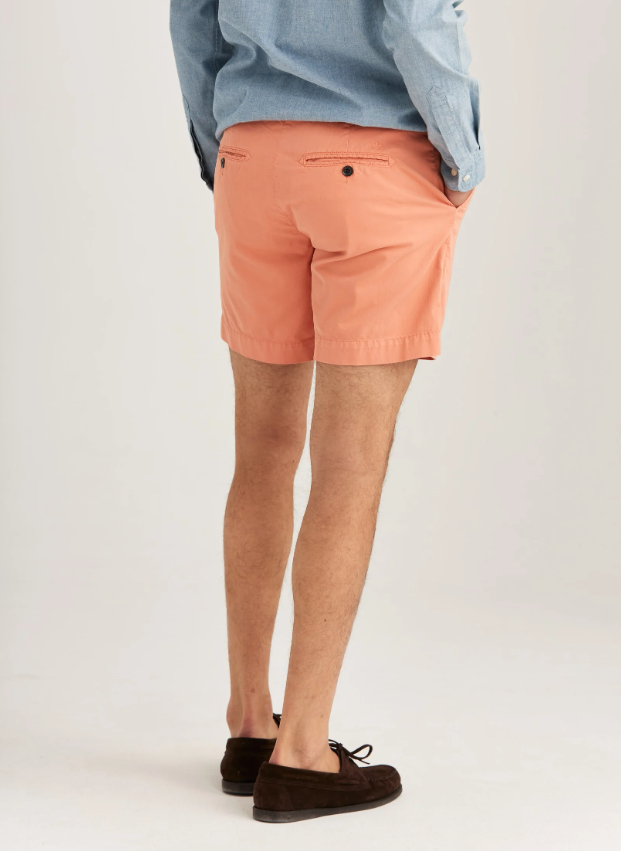Morris Jeffrey Chino Shorts Bomull Oransje