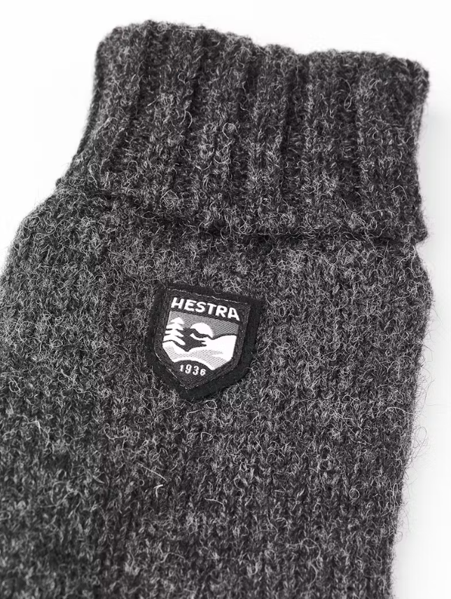 Hestra Basic Wool Hansker Grå