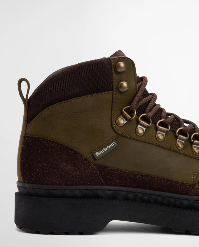 Barbour Sidwood Hiking Boots Olivengrønn