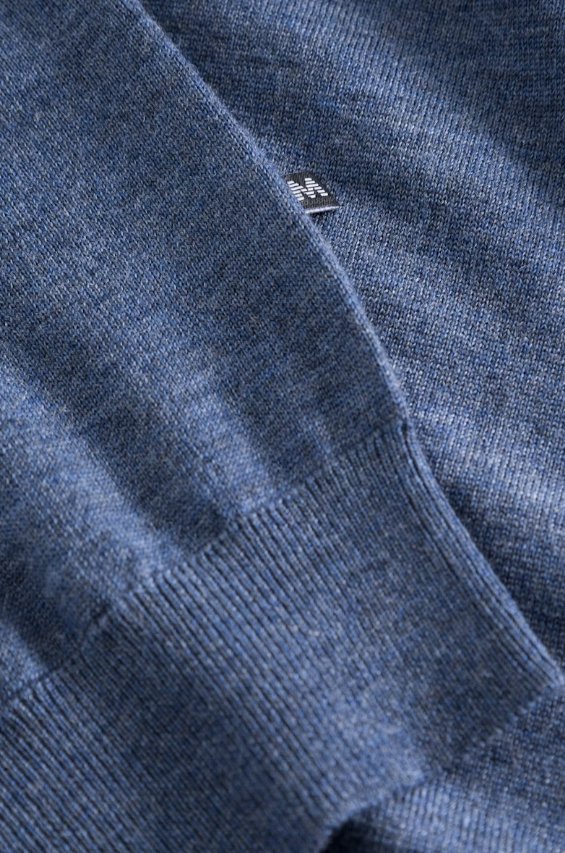 Matinique Margrate R-Hals Merino Mellomblå